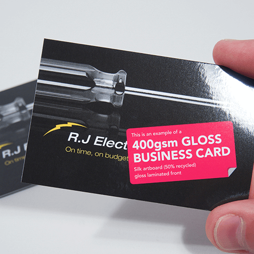 Gloss Laminated BUSINESS CARDS