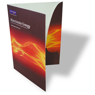 Matt Laminated Presentation Folders