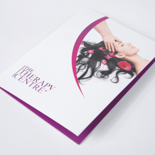Gloss Laminated Interlocking Presentation Folders