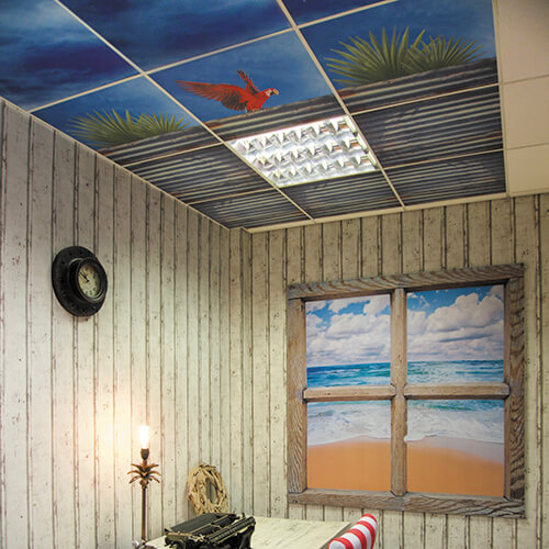 Printed Ceiling Tiles