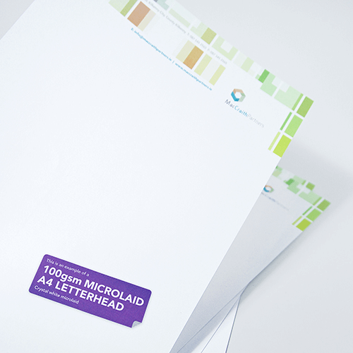 Microlaid A4 Letterhead