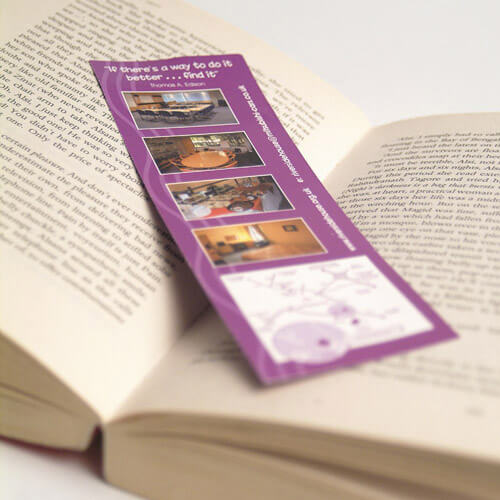 400gsm Silk Bookmarks