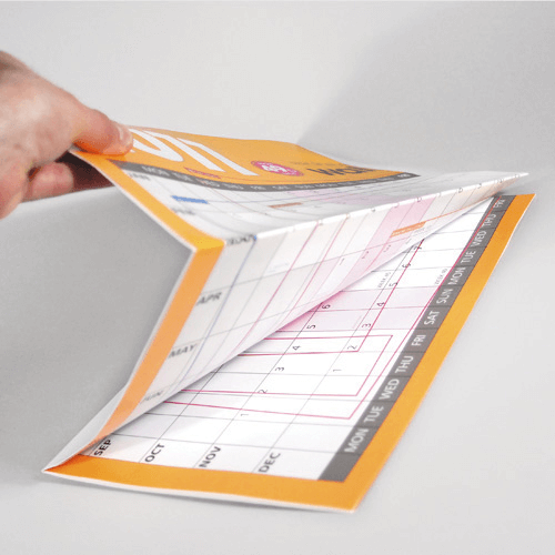 170gsm Silk Wallplanners