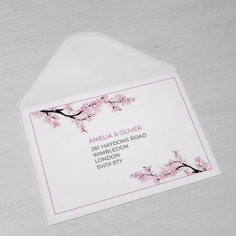 invitation envelope