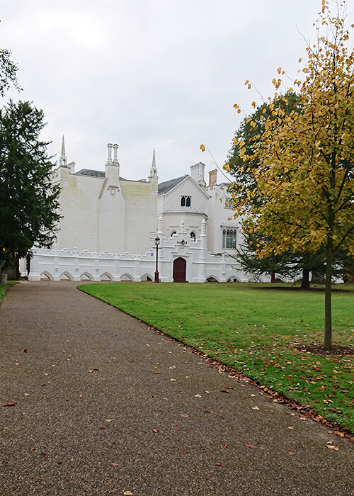 front view of Strawberry Hill House