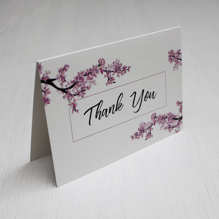 Thank you card