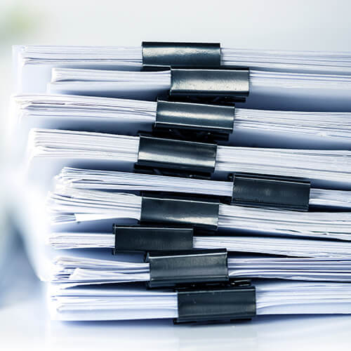 a pile of documents